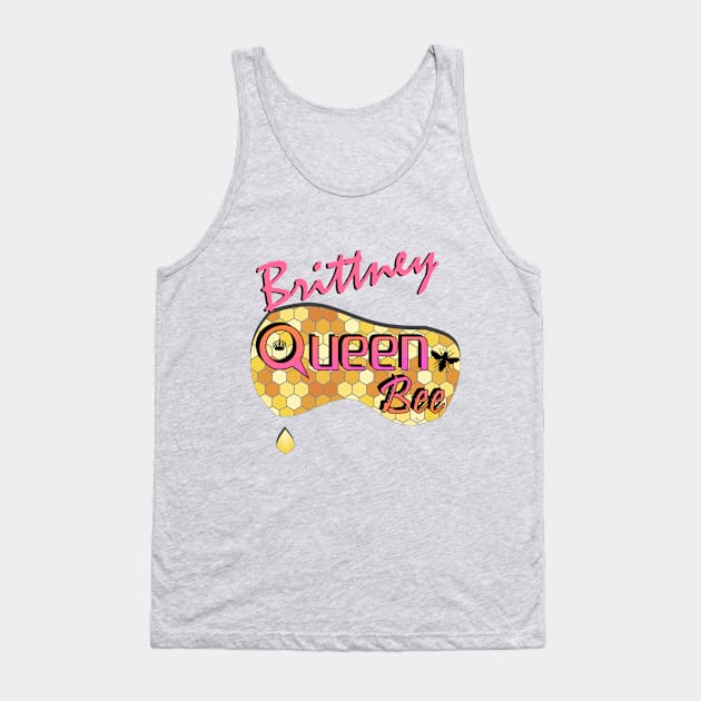 Brittney Queen Bee Tank Top by  EnergyProjections